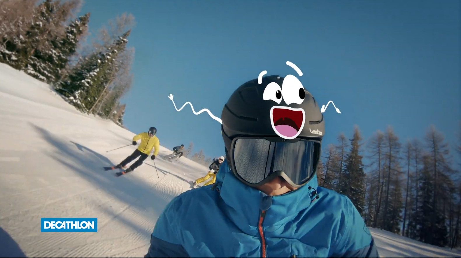 Casque De Ski Enfant Wed'ze – Taille M (53-56 Cm) – Rouge