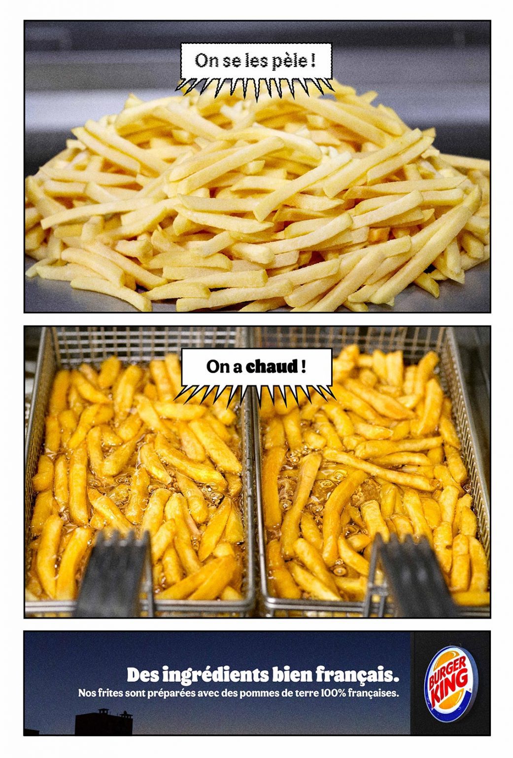 Burger King Des ingrédients bien français Packshotmag