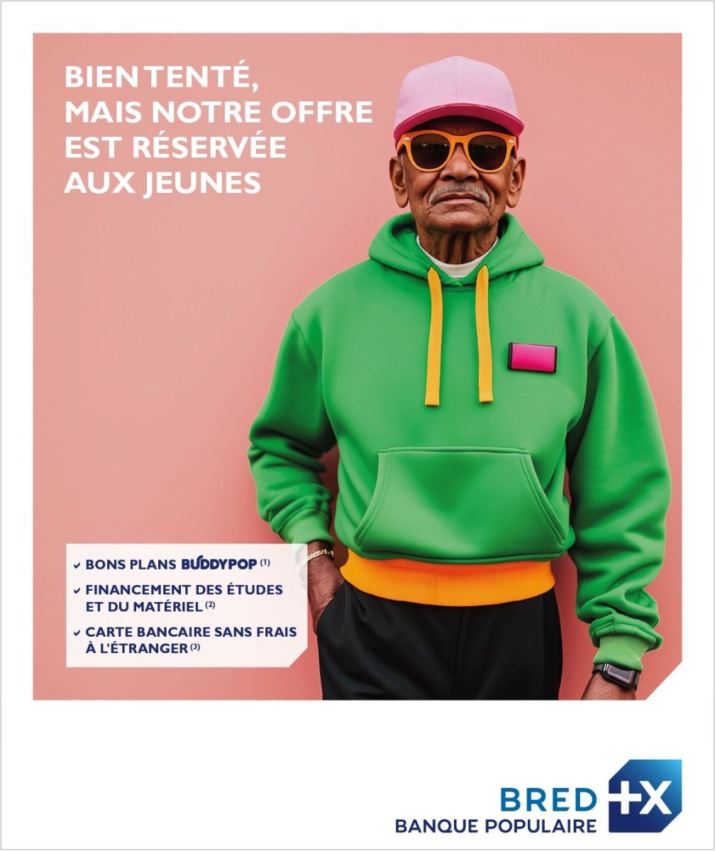 Affiche homme BRED