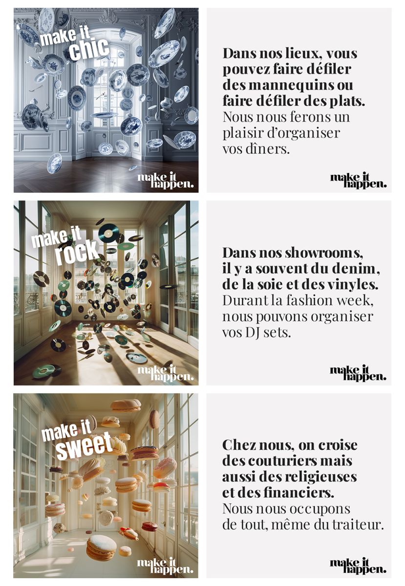Yellowblue x Make it Happen titre